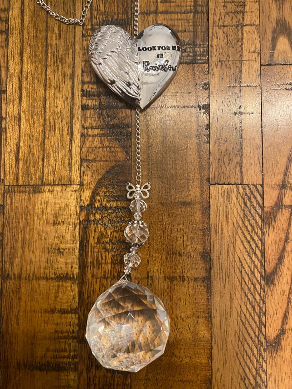 Rememberance Crystal Sun Catcher - Picture 5 of 6